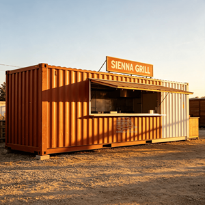 Restaurante Modular en Contenedor Marítimo para Exteriores, Tienda de Comida Portátil, Cafetería Móvil, Bar de Playa, Casas - Product Image 5