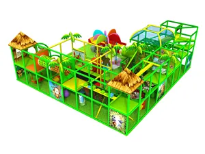 2024 Free Design Jungle Theme Park Soft Play Equipment Indoor Playground Cheap Indoor Playground Interesting Amusement Park