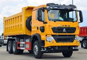 รถบรรทุกฮาวโอ 6x4 ยูโร 2 ดีเซล รถบรรทุกขนาดเล็กใหม่สำหรับงานเหมือง รถดัมพ์ 10 ล้อ บรรทุกได้ 11-20 ตัน พวงมาลัยซ้าย กล้องมองหลัง 251-350 แรงม้า 6-8 ลิตร - Product Image 2