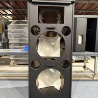 Kabinet Tertutup Birch Plywood MDF SRX725 Dual 15-Inch Neodymium Stage AC Loudspeaker Peralatan Audio Profesional Garansi 3 Bulan