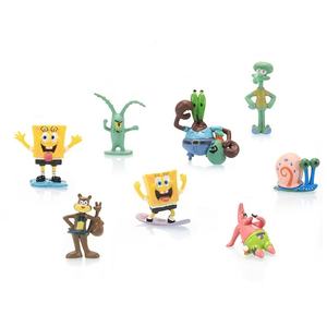 Acuario, pecera, decoración de paisaje, figuritas de dibujos animados de <span class=keywords><strong>Bob</strong></span> <span class=keywords><strong>Esponja</strong></span> de PVC, muñecas creativas, <span class=keywords><strong>casa</strong></span> de <span class=keywords><strong>piña</strong></span>, comida de cangrejo, duradero - Product Image 6