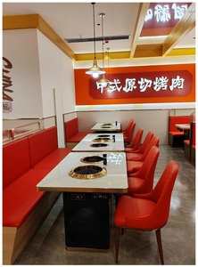 شواية tepanyaki مدمجة شابو صحن بدون دخان من أجل المطاعم - Product Image 5