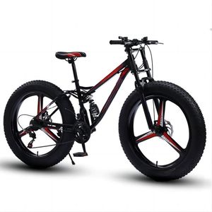 Vélo à neige pour adultes, pneus larges 4.0, vitesse variable, frein à disque double, 21 vitesses, roue de 29 pouces, entièrement amorti, en alliage d'aluminium - Product Image 6