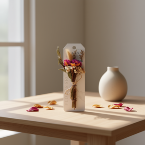 Bouquet de fleurs séchées ILAN, environ 15 cm, arrangement décoratif - Product Image 2