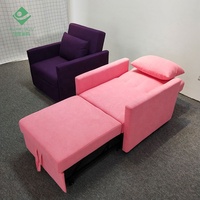Tragbarer 88 L 86 W 91 H kleiner Cabrio funktioneller einsitziger Sofas tuhl für die Arbeit
