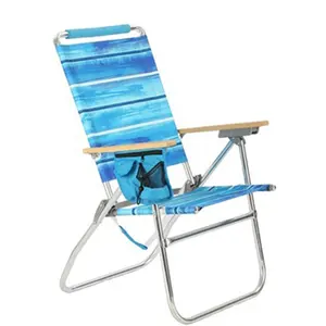 Kursi Berkemah Pantai Lipat Ringan Portabel, Kursi Berkemah Luar Ruangan Nyaman