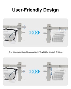 Aist Optics อุปกรณ์ตรวจวัดรูม่านตา, เครื่องมือวัดระยะทางระหว่างรูม่านตา LY-9F แบบดิจิตอล - Product Image 4