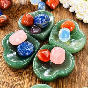 Bol en aventurine verte de haute qualité en gros pour la décoration de la maison et les décorations de Feng Shui, accessoire élégant - Product Image 5