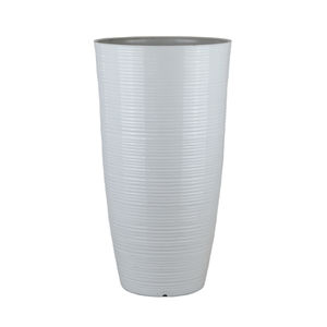 Maceta de Plástico PP Ligera y Duradera, Maceta Cilíndrica Alta con Ranuras <span class=keywords><strong>Horizontales</strong></span> para Hogar y Jardín, para Interiores y Exteriores - Product Image 3