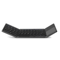 Teclado Plegable B033t, Teclado Bluetooth Plegable Francés, Teclado Inalámbrico Personalizable con Caracteres