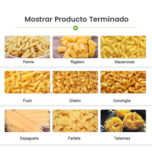 Máquina secadora de pasta Uso industrial Macarrones Pasta Línea de producción 500Kg - Product Image 2