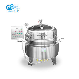 Sartén al vacío continuo, olla de inmersión de azúcar, fruta en conserva, máquina de cocina para hervir azúcar al vacío para melocotón, piña, fruta - Product Image 3