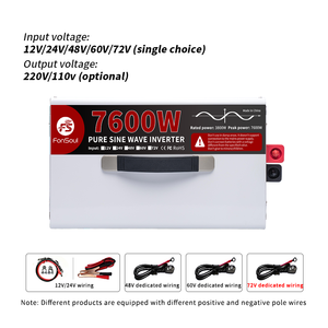 Inversor de Onda Sinusoidal Pura de Alta Eficiencia de 10000W, Suministro de Fábrica, DC12V 24V 48V 72V AC 220V/110V, para <span class=keywords><strong>Aire</strong></span> <span class=keywords><strong>Acondicionado</strong></span> Automotriz y Doméstico - Product Image 4