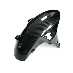 Guardabarros Delantero de Fibra de Carbono Seca 3K ZHONGHONG para Yamaha MT09 2024-2026, Superficie Brillante/Mate, Preperforado, Reemplazo Directo del Guardabarros OEM - Product Image 2