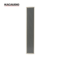 KACAUDION 3380 Altavoz de Columna de Sonido de Rango Completo, Diseño Personalizado Pasivo, Duradero, para Salas de Exposiciones, Suministro de Fábrica