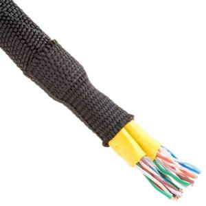 Fabric Heat Shrinkable Sleeving Heat Shrink <strong>Braided</strong> <strong>Sleeve</strong> Fabric Heat Shrinkable Polyester Fabric Woven <strong>Sleeves</strong>
