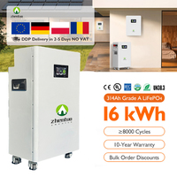 Hybride zonne-energiesysteem, verrijdbaar, draagbaar, 51.2V 48V 200Ah 280Ah Lifepo4 batterij, 5kW 10kWh 15kW 16kW voor zonne-opslagtoepassing