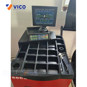 Machine d'équilibrage de roues Vico # DS-60C avec règle de mesure automatique adaptée à la réparation et à l'équilibrage des pneus Équipement de magasin de garage à domicile - Product Image 5