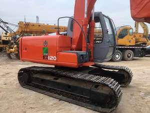 Vente flash : Excavatrice Hitachi EX120-5 d'occasion, 12 tonnes, équipement de construction avec moteur, pompe et moteur, puissance de 120 kW, provenance du Japon - Product Image 5