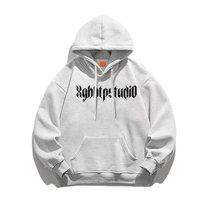 Sweat-shirt à capuche blanc surdimensionné avec imprimé araignée gothique esthétique sombre personnalisable ZEDE Factory - Product Image 5