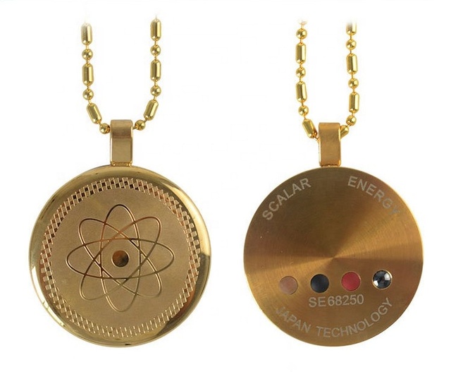 Necklace Classic Style Stainless Steel Lava Nano Germanium Pendant Quantum Science Bio Scalar Energy Children Unisex Gift