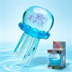 Juguete de Gelatina con Purpurina en Forma de Medusa, Juguete Antiestrés <span class=keywords><strong>para</strong></span> Niños y Adultos, Alivio de la Ansiedad, Juego Sensorial - Product Image 6