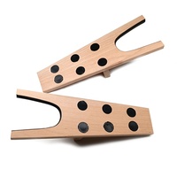 Offre spéciale, bois de hêtre de qualité supérieure, aide à enlever les chaussures, personnalisé, extracteur de bottes, en hêtre ciré/érable, version facile, jack de bottes paresseux BJ01DE