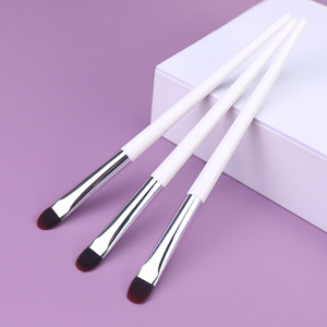 Pinceles <span class=keywords><strong>de</strong></span> <span class=keywords><strong>maquillaje</strong></span> <span class=keywords><strong>de</strong></span> corrector preciso único <span class=keywords><strong>de</strong></span> etiqueta privada pincel corrector fino plano pincel <span class=keywords><strong>de</strong></span> mezcla <span class=keywords><strong>de</strong></span> Ojos <span class=keywords><strong>de</strong></span> <span class=keywords><strong>Base</strong></span> blanca - Product Image 6