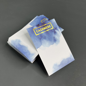 Carte de remerciement personnalisée imprimée en couleur recto-verso avec insert de marque, carte de remerciement personnalisée avec photo, emballage personnalisé - Product Image 5