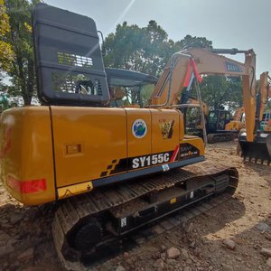 Excavadora Usada Original SANY155 en Stock, Maquinaria de Movimiento de Tierras, Excavadora Hidráulica SANY 155 a Bajo Precio - Product Image 3