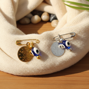 Épingle à outil de tournage Gold Evil Eye - Product Image 3