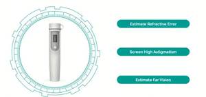 Testeur de vision mobile Équipement ophtalmique KT-VR01 Réfractomètre tenu à la main Réfractomètre automatique portable pour une qualité optimale et en vente chaude - Product Image 4