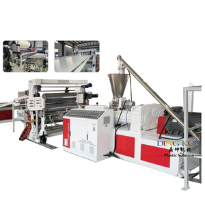 Ligne d'extrusion de plaques et de panneaux en mousse PVC à double vis haute productivité Dingkun avec tension personnalisée - Product Image 1