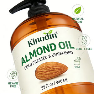 Kinodin Reines Kaltgepresstes Frisches Mandelöl für Haut-, Haar- & Nagelpflege <span class=keywords><strong>Massage</strong></span>- & Ätherisches Öl aus Pflanzen für Alle Hauttypen - Product Image 5