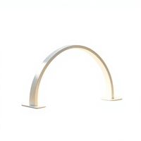 Lampe LED demi-lune transfrontalière 6W pour manucure, sans ombre, idéale pour microblading et extensions de cils