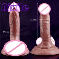 Dildo réaliste en silicone pour femmes, jouet sexuel pour débutantes, stimulation du point G, dildo anal, pénis, jouet sexuel pour adultes, pour couple