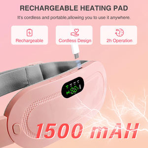 Meilleur prix : Ceinture chauffante sans fil réglable et rechargeable pour le soin de la taille, 3 niveaux de chaleur, 4 modes de massage, chargement Type-C, pour les douleurs menstruelles - Product Image 4