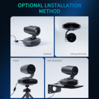FEELWORLD NDI PTZ Control Suite : Caméra NDI10X 4K avec zoom 10x, IA et PoE + Contrôleur joystick KBC20N 255-Cam