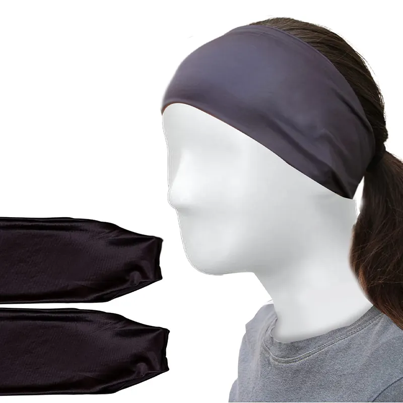 Equestrian Headbands for Women Under Riding Helmet Bands Sportswear Wide Hair Wrap Suitable for Use with Bike Helmets