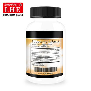Fabricante de Suplementos de Cúrcuma y Curcumina Herbal Shecome con Extracto de Cúrcuma, Apoyo para la Salud de las Articulaciones, Cápsulas de Cúrcuma y Curcumina - Product Image 5