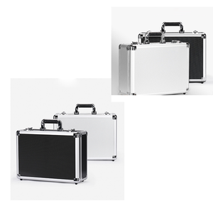 Valise de protection antichoc, étanche et en aluminium, valise professionnelle portable pour outils de <span class=keywords><strong>barbier</strong></span> - Product Image 4