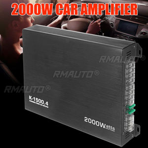 Amplificateur de voiture 4 canaux 2000W, amplificateur de puissance stéréo pour véhicule, amplificateur audio automobile - Product Image 3