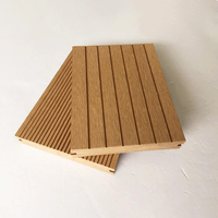 Planches de terrasse en WPC rainurées pour extérieur, jardin, piscine, terrasse en composite bois-plastique