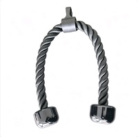 Corde de triceps en nylon robuste pour machine à câble de musculation, accessoire de fitness pour salle de sport, 70/90/120 cm
