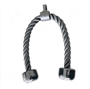 Cuerda de Tríceps de Nailon Resistente de Fábrica de 70/90/120 cm, Accesorio para Máquina de <span class=keywords><strong>Gimnasio</strong></span>, Cuerda para Polea de Tracción, Equipo de Fitness - Product Image 6