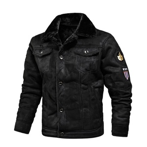 Chaqueta de Forro Polar Personalizada para Hombre, con Cuello Alto y Logotipo Frontal, en Oferta, Ropa de Moda de Invierno - Product Image 6