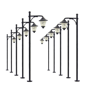 Modelo de tren de ferrocarril lin10, accesorios de 1:87, escala OO/HO, lámpara LED de calle de 2,56 pulgadas - Product Image 1