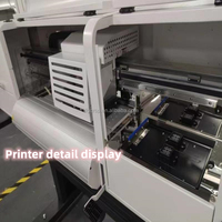 Nouvelle imprimante DTF de 60 cm avec têtes I3200, encre textile automatique, acier inoxydable, garantie 1 an
