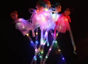 Light up Princess Doll Wand LED Stick <strong>Top</strong> with Glow Figures for Kids Birthday Christmas <strong>Easter</strong> &amp; Graduation Party Favors - Product Image 6