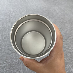 Vaso de bola baja de 10oz, blanco, sublimación, bricolaje, blanco, para hielo, bebidas calientes, acero inoxidable - Product Image 4
